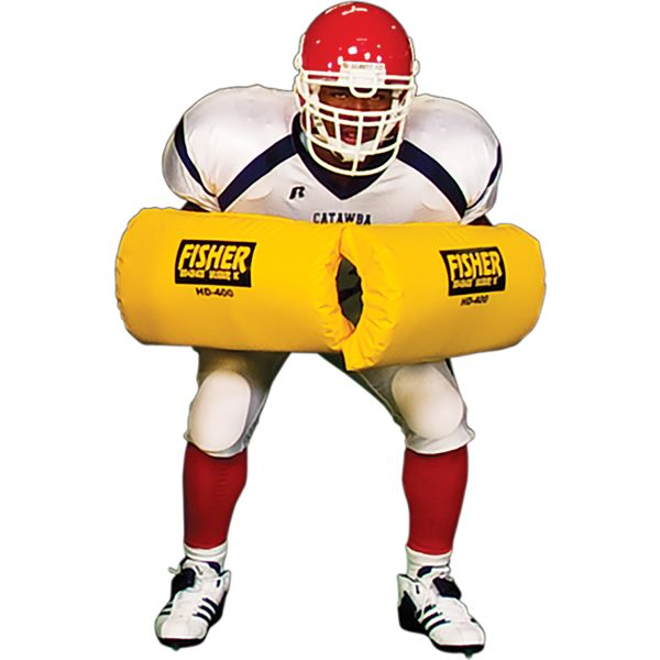 Fisher Curved Forearm Football Blocking Shields, HD400 (pr)