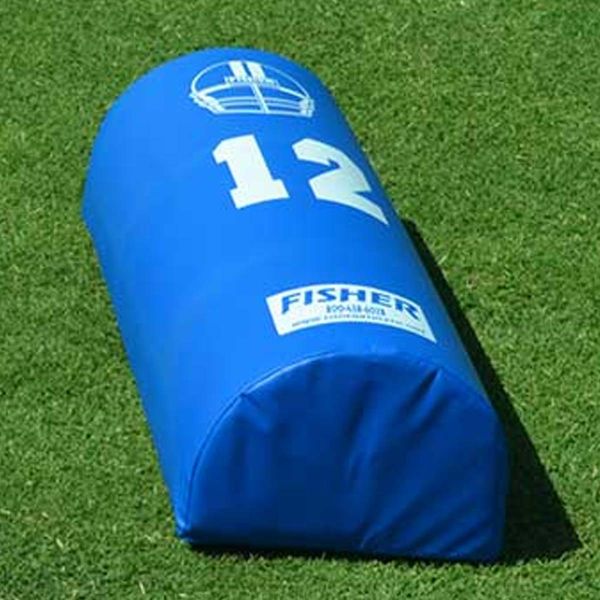 Fisher 12"H x 16"W x 42"L Half Round Football Dummy, HR4212