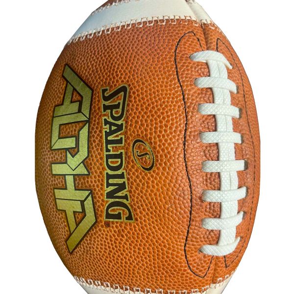 AMERICANA football T-sh ナチュラル Wilson GST NFHS Official Size Tan Leather Football