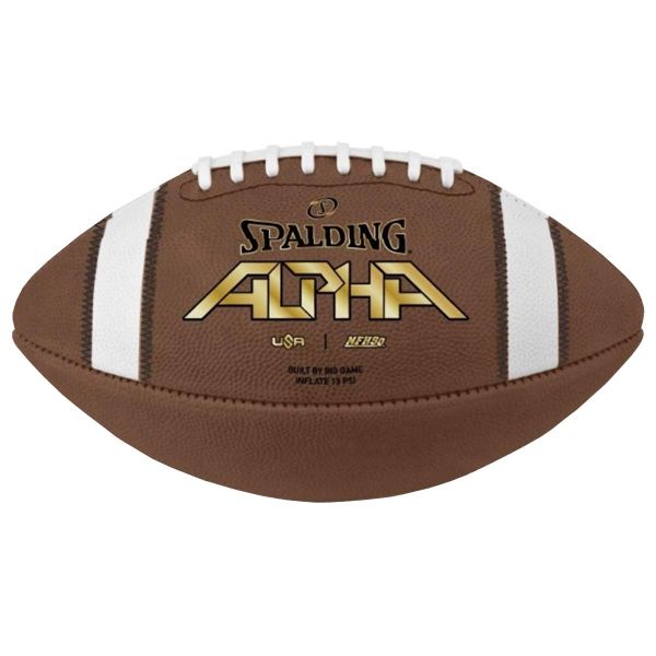 Spalding Alpha Leather Football, 726758