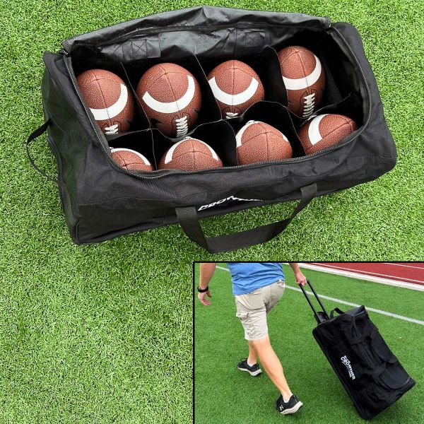 Rae Crowther 8 Football Roller Carry Bag