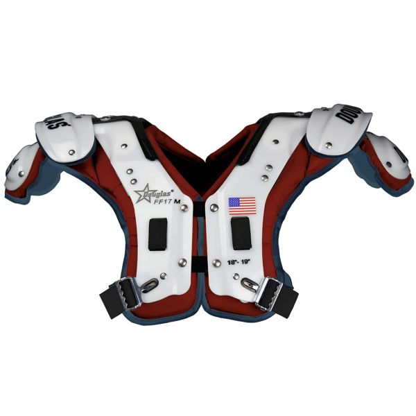 Douglas CP Custom FF17 Cantilever Skill Position Narrow Profile Football Shoulder Pads