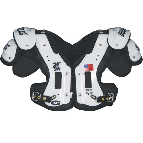 Douglas SC 24SW Flat Skill Position Football Shoulder Pads