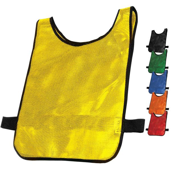 Fisher 12/pk Easy-On/Off Football Scrimmage Vest Pinnies