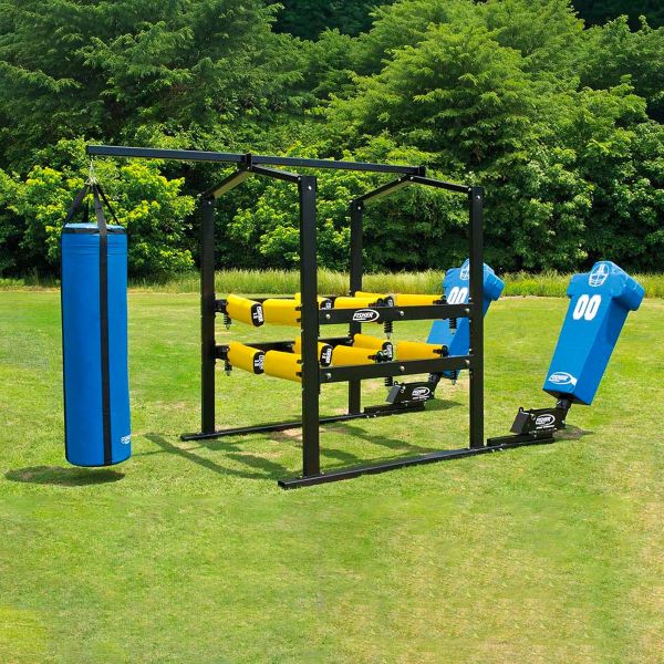 Fisher Power Blaster w/ Hanging Dummy & Boomer Sled Attachment Football Trainer