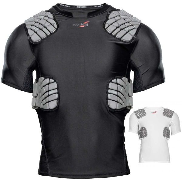 Zoombang Short Sleeve High Impact Shock Absorbing Padded Shirt