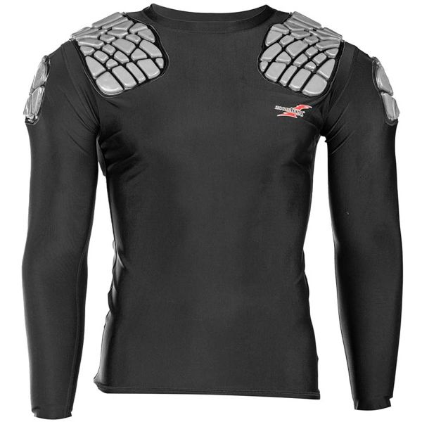 Zoombang Long Sleeve High Impact Shock Absorbing Padded Player Shirt