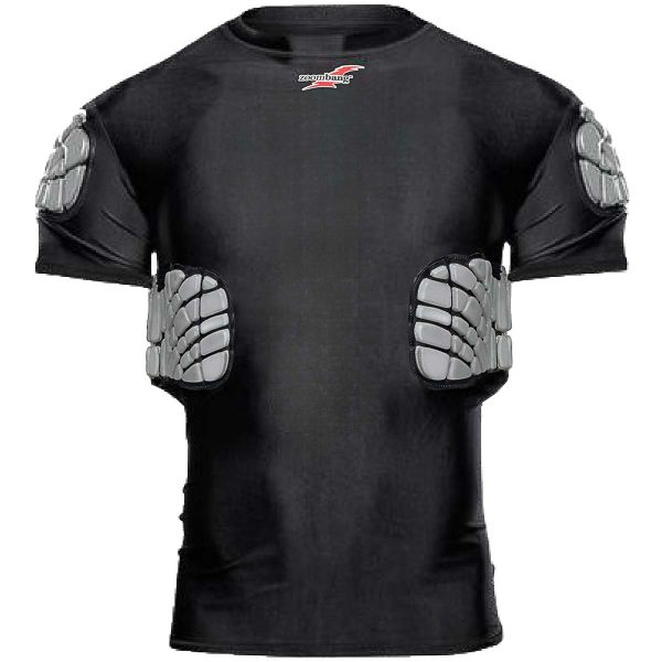 Zoombang 5-Piece Power Play High Impact Shock Absorbing Padded Shirt