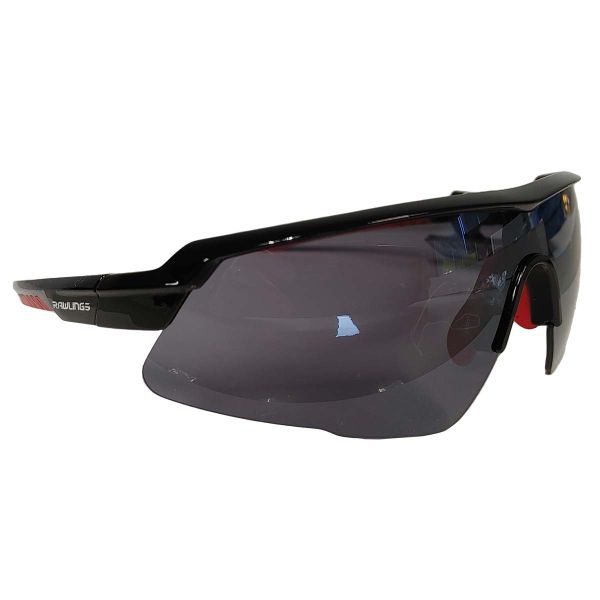 Rawlings Adult Sunglasses, Black/Red Smoke w/ Black Mirror