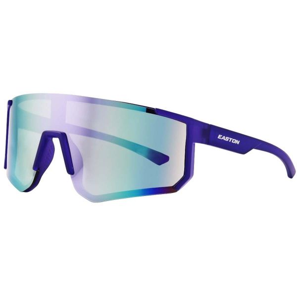 Easton Sunglasses, Purple w/ Blue-Green Mirror
