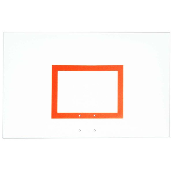 First Team 36"x60" Rectangular Aluminum Basketball Backboard
