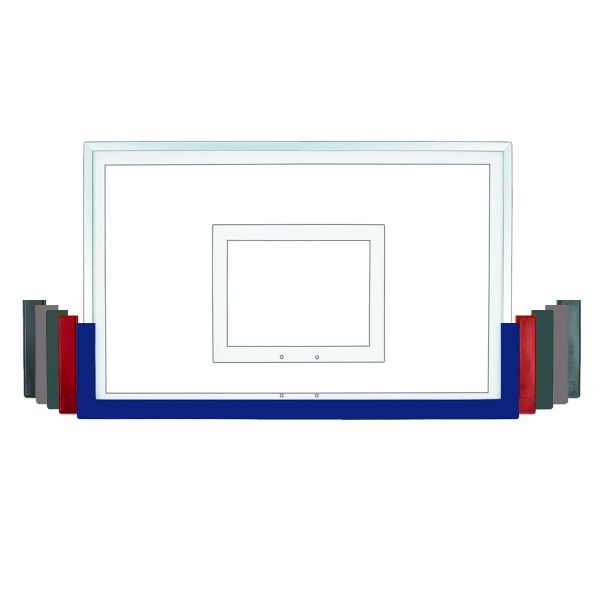 First Team TuffGuard 54&quot; Basketball Backboard Edge Padding