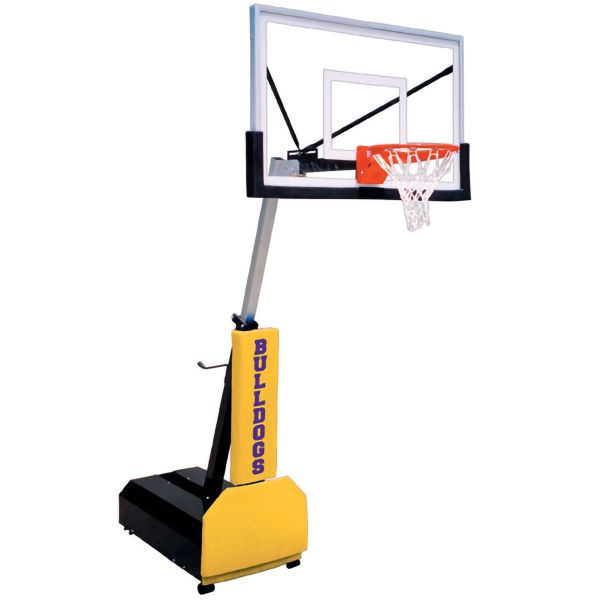 First Team Fury II Portable Basketball Hoop, 36"x54"