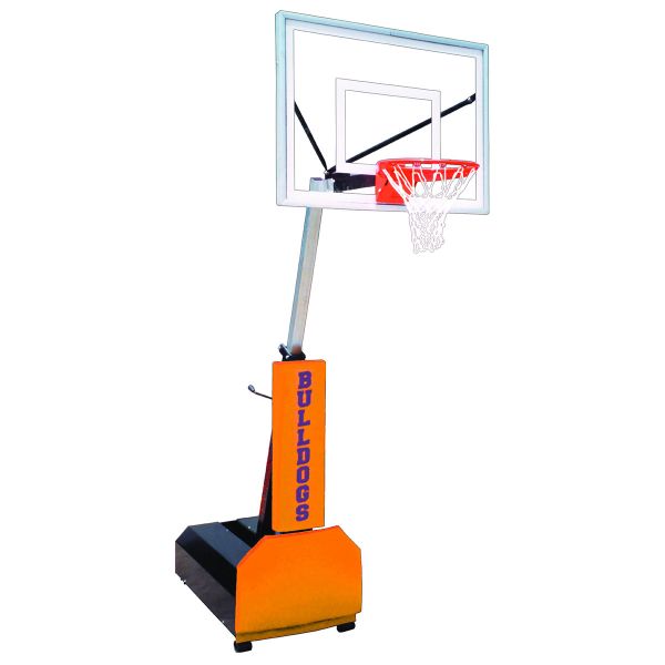 First Team Fury III Portable Basketball Hoop, 36"x54"