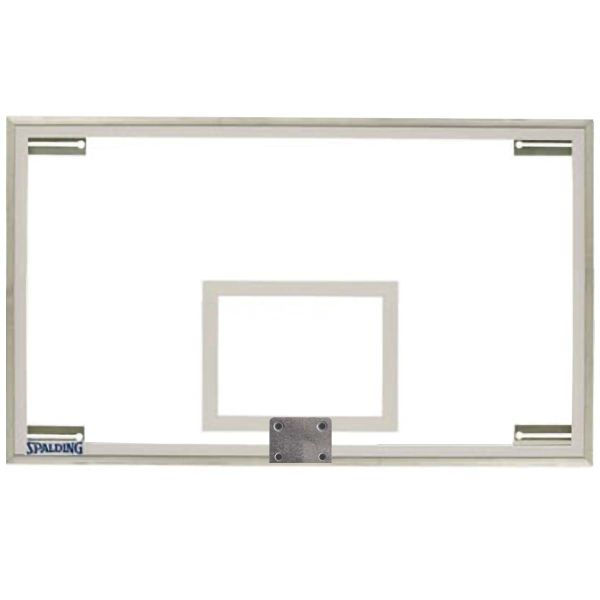 Spalding 42"x72" SuperGlass Scholastic Basketball Backboard, 411-007 