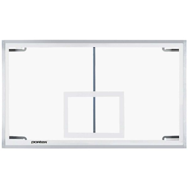 Porter 42"x72" Pro-Strut Glass Basketball Backboard, 00204-000