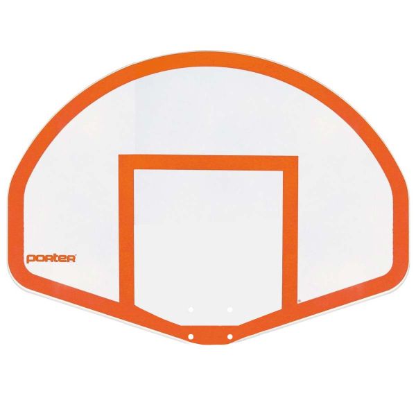 Porter 54"x39" Fan Aluminum Basketball Backboard, Painted