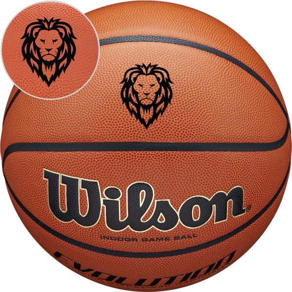 Wilson 29.5" (Size 7) Custom Stamped Evolution Men's Basketball 