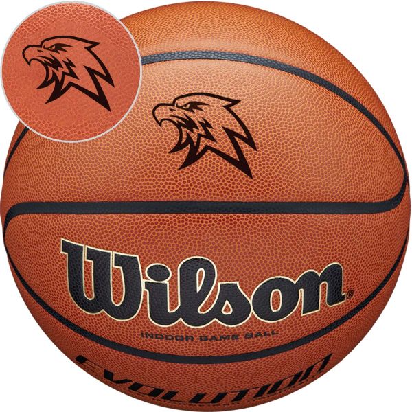 Wilson 28.5" (Size 6) Custom Stamped Evolution Women's/Youth Basketball 