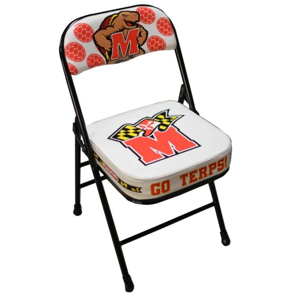 Fisher Edge Folding Sideline Basketball Chair, w/ Digital Print
