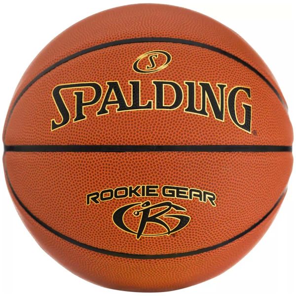 Spalding 27.5" (Size 5) Rookie Gear Youth Basketball, Brown