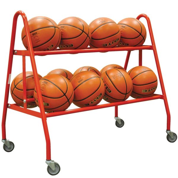 Jaypro 12 Ball Heavy Duty Basketball Ball Cart, BBC-12