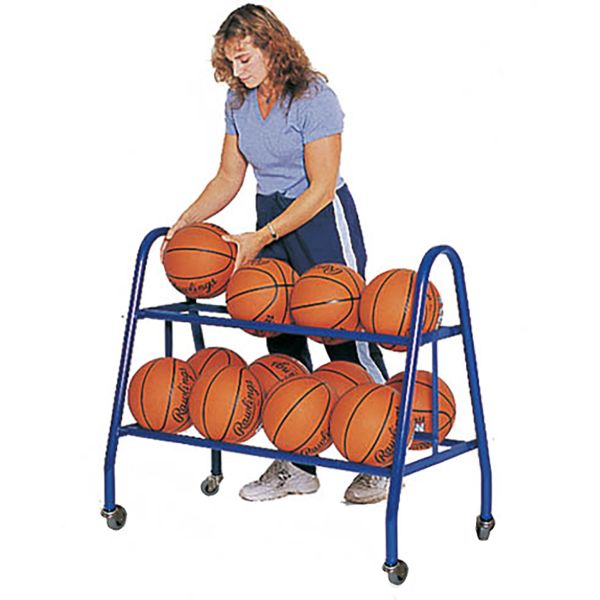 Jaypro 18 Ball Heavy Duty Basketball Ball Cart, BBC-18