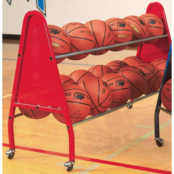 Bison 18 Ball Heavy Duty Basketball Cart, BA185 