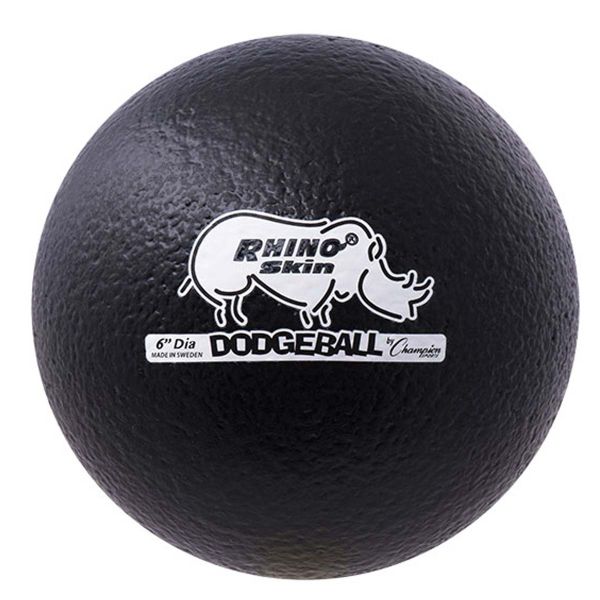 Champion Rhino Skin Dodgeball, Low Bounce, 6"