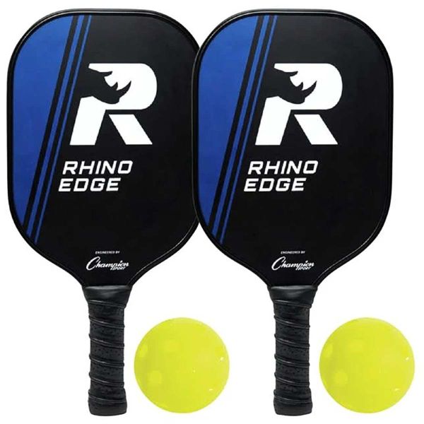 Champion Rhino Edge Wood Pickleball Paddle Set