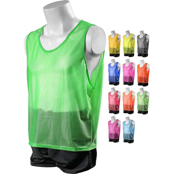 Kwik Goal Adult Deluxe Soccer Scrimmage Vest Pinnie