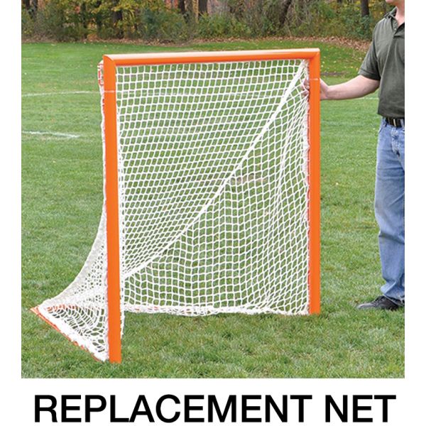 Fiberglass Frame Portable Lightweight NET PLAYZ 4 x 4 x 4 Feet Lacrosse Goal Fast Install Carry Bag Included Foldable 