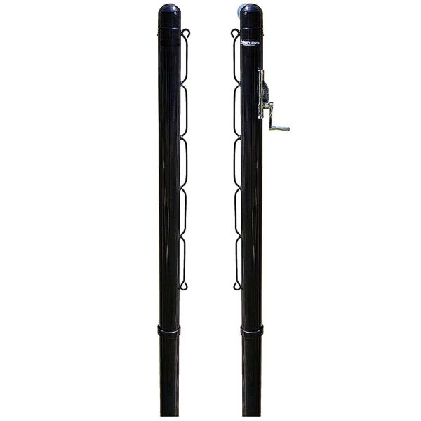 Jaypro 2-7/8" Outdoor Pickleball Posts w/ Internal Winch (pair)