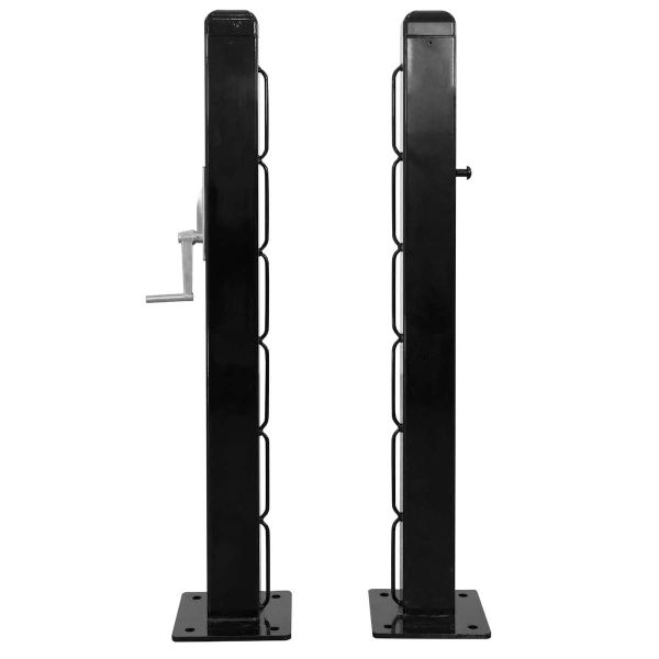 Putterman Square Surface Mount Pickleball Posts (pair)