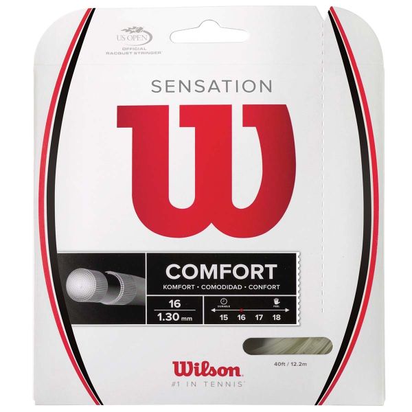 Wilson Sensation 16/1.30mm Tennis String, 40'