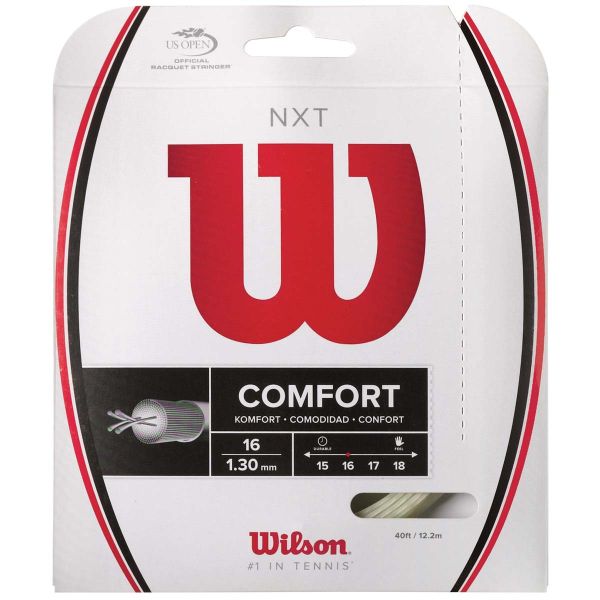 Wilson NXT 16/1.30mm Tennis String, 40'