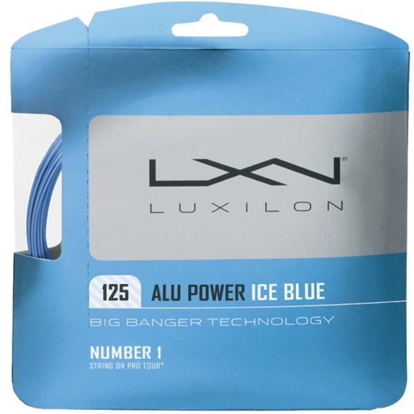Luxilon Big Banger ALU Power 16L/1.25mm Tennis String, 40'