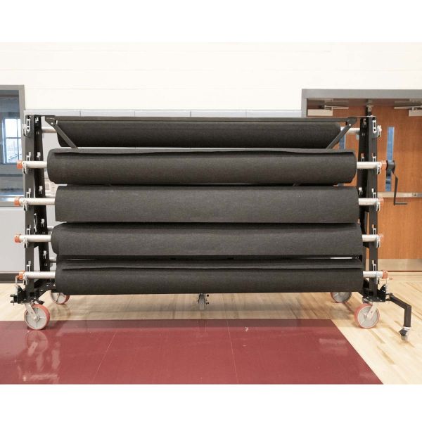 Facility Armor 8'W Court Armor Roll Max Storage Rack