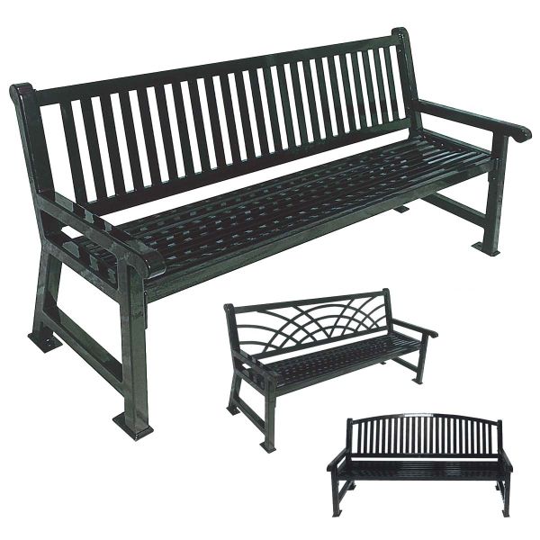 Ultrasite Savannah Thermoplastic Coated Bench