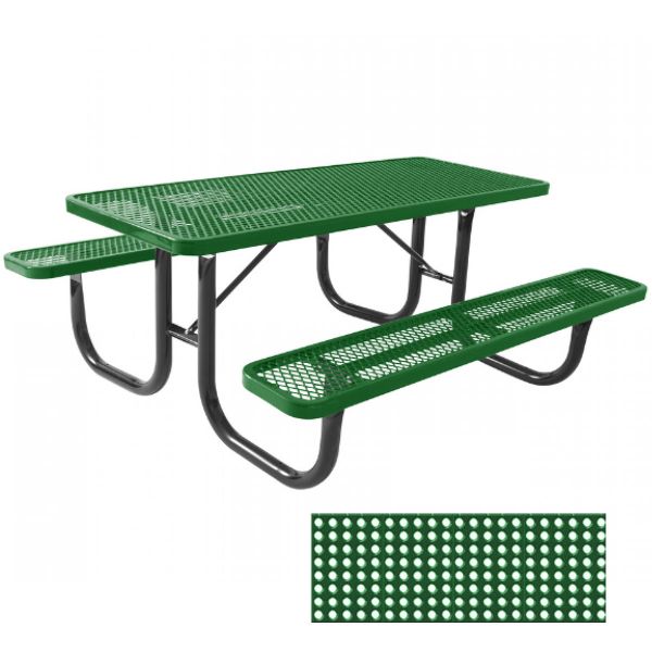 Ultrasite Extra Heavy-Duty Rectangular Thermoplastic Coated Table