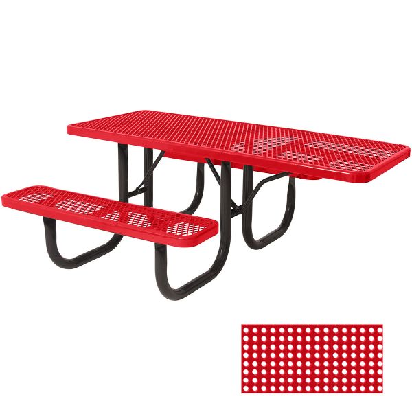 Ultrasite Extra Heavy-Duty ADA Rectangular One Sided Thermoplastic Coated Table