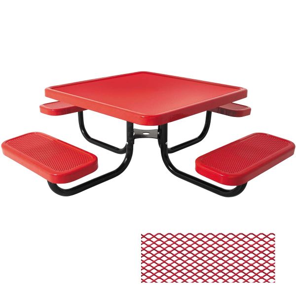 Ultrasite 36" Square Solid Top Preschool Thermoplastic Coated Table