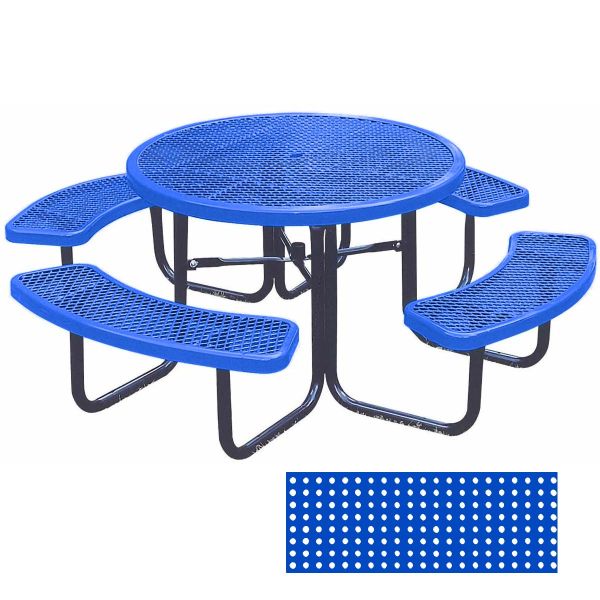 Ultrasite 46" Round Portable Preschool Thermoplastic Coated Table