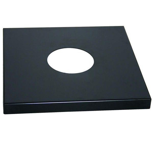 Ultrasite Thermoplastic Coated Square Flat Top Receptacle Lid