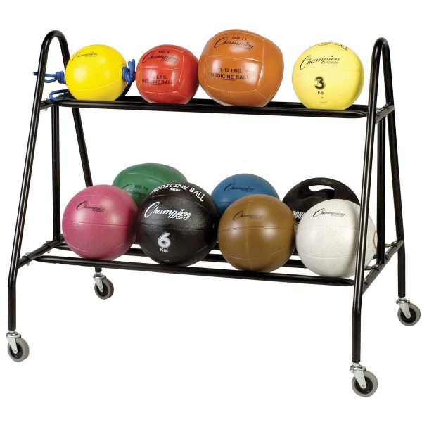 Champion Medicine Ball Storage Cart Rack, MBR4 