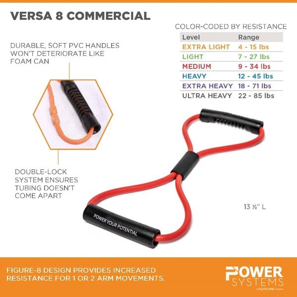 Power Systems Versa 8 Commercial Resistance Tubing - Anthem Sports