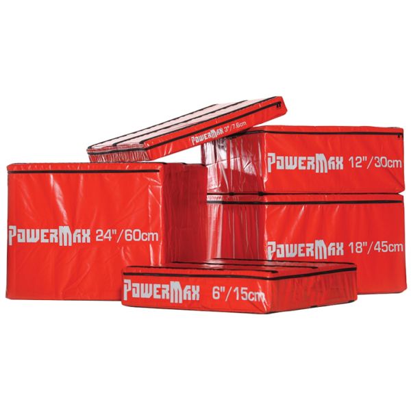 Power Max TA225 Soft Plyo Box Package, set of 5