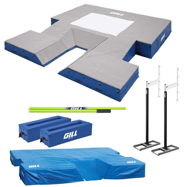 Gill S4 NFHS Pole Vault Pit Value Pack, 21'6"x24'x28", VP65817