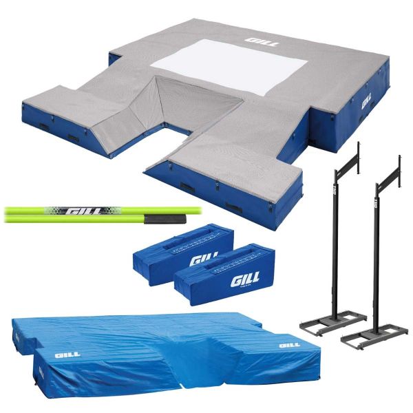 Gill G1 NCAA/NFHS  Pole Vault Pit Value Pack, 20'x21'11"x32", VP66217