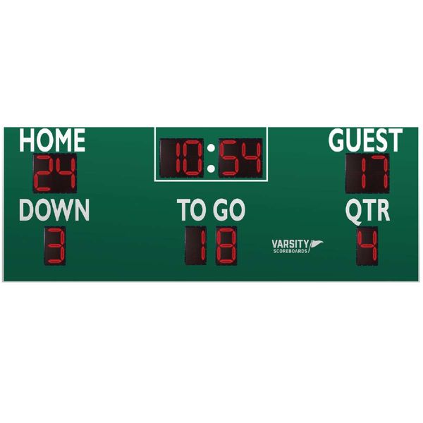 Varsity 16'x5' 7416 Football Scoreboard w/ Wireless Controller